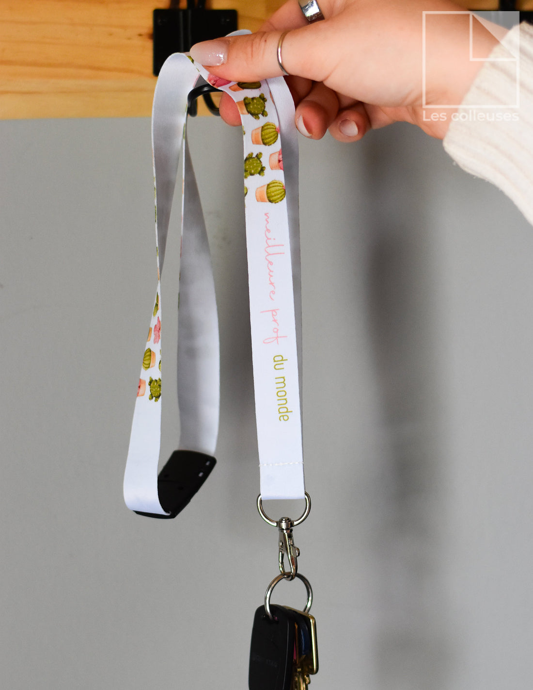 Cordon tour de cou « Meilleure prof du monde »