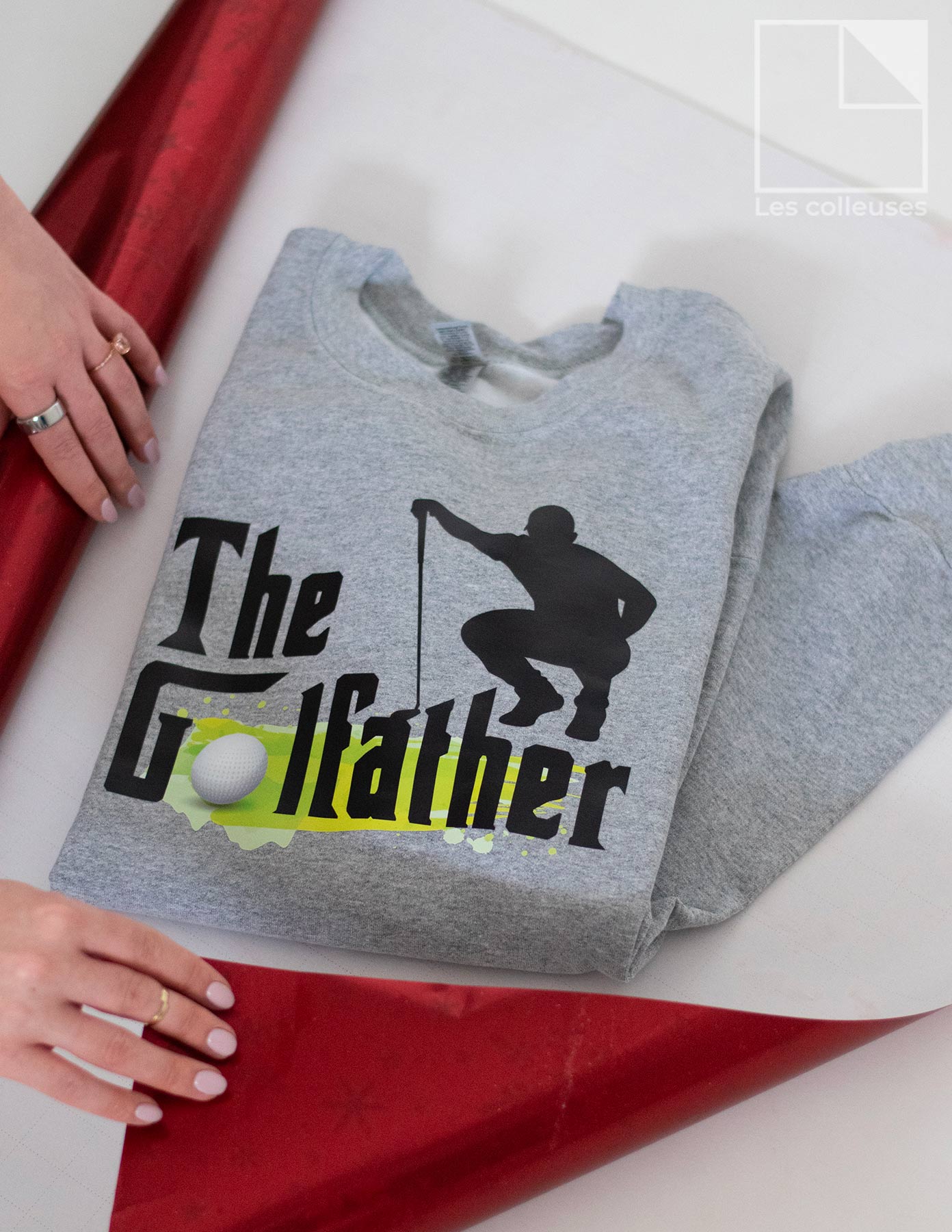 Chandail crewneck « Golfather »