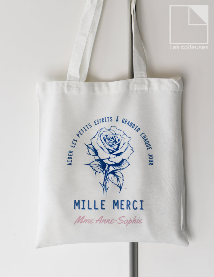 Sac fourre-tout « Mille merci »
