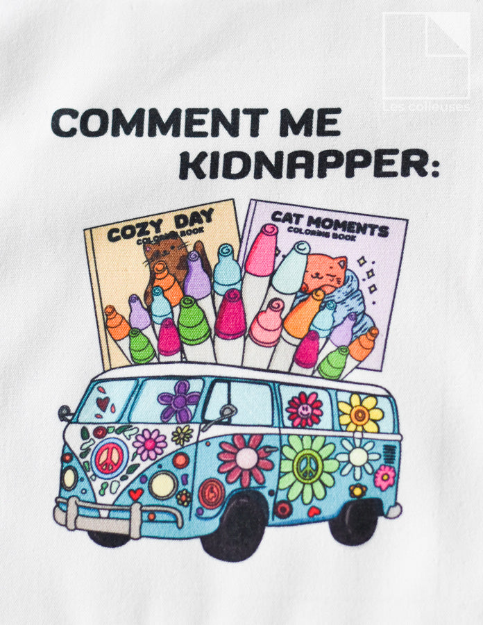 Sac fourre-tout « Comment me kidnapper »