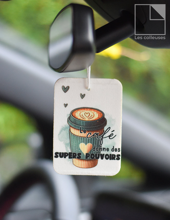 Sent-bon « Le café donne des supers pouvoirs »