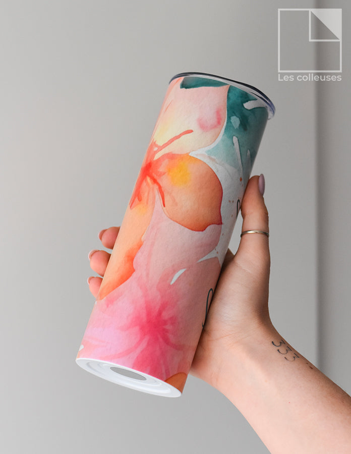 Grand verre à paille thermos « Coordonatrice de feu »