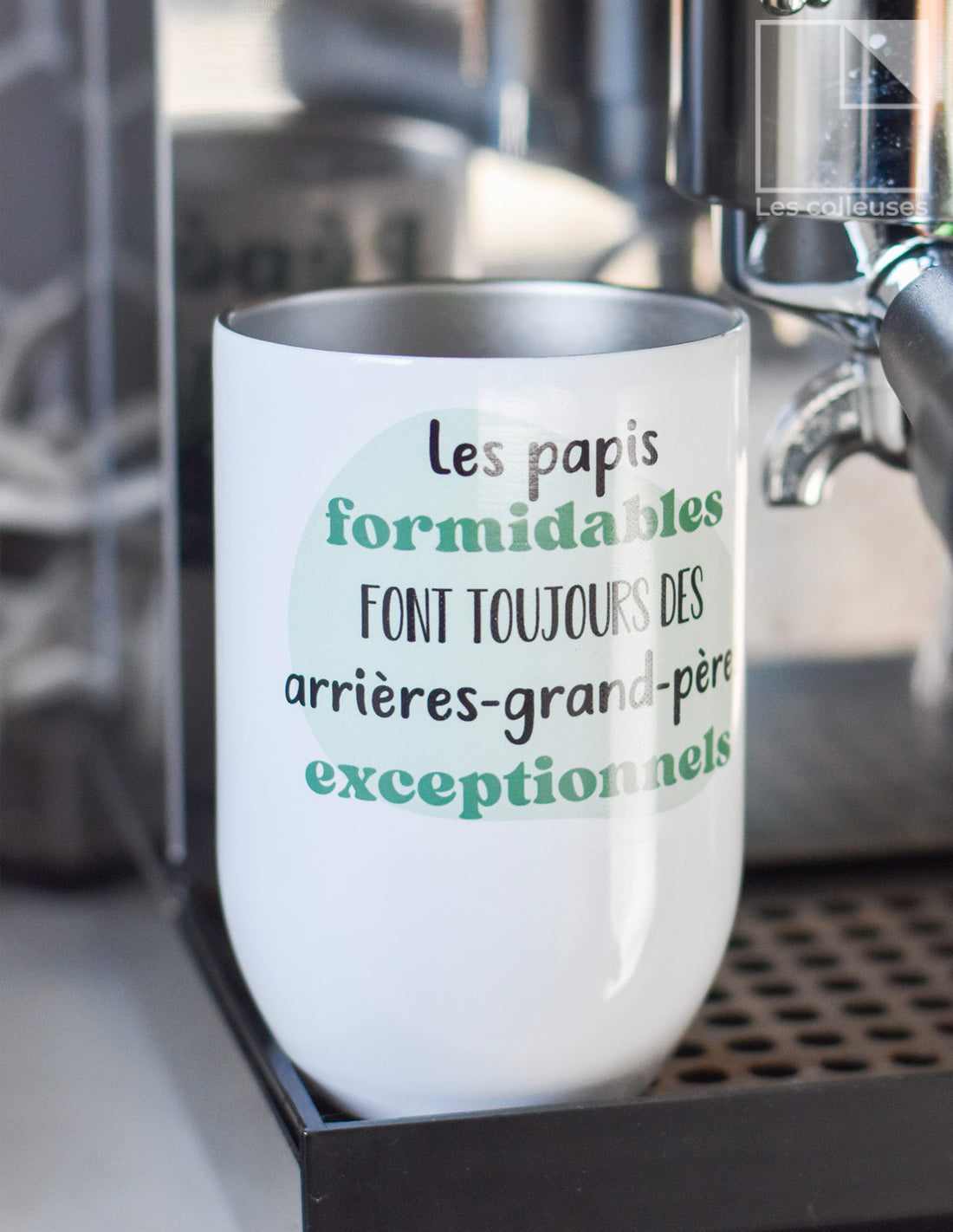 Petit verre thermos « Les papis formidables »