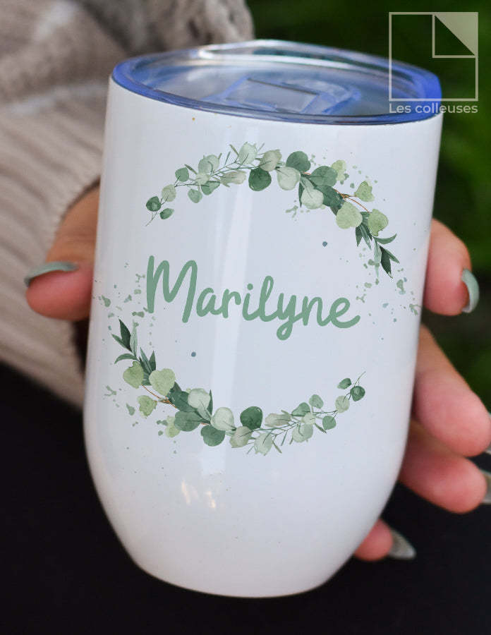 Petit verre thermos « Merci pour... »