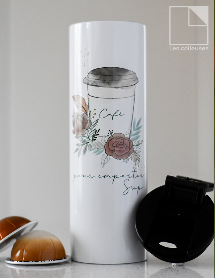 Thermos à café « Café pour emporter SVP »