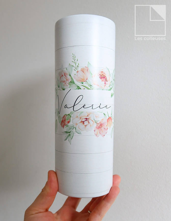 Grand verre à paille thermos « Tante définition»