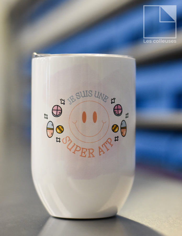 Petit verre thermos « Super ATP »