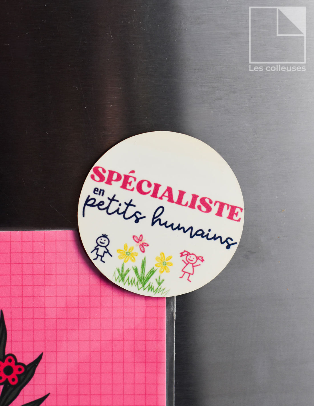 Aimant « Spécialiste en petits humains »