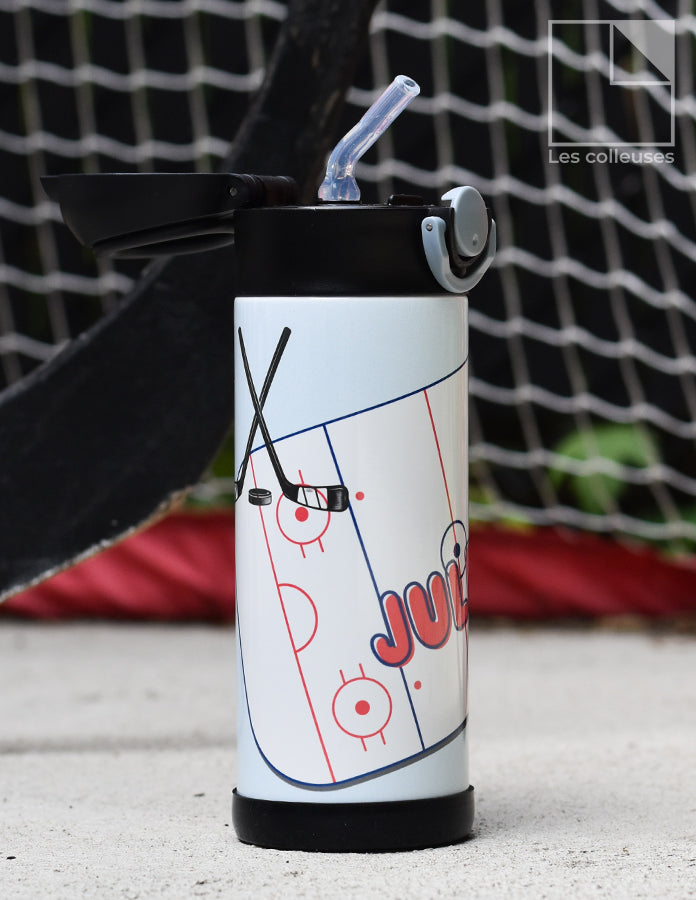 Bouteille isotherme enfant « Hockey »