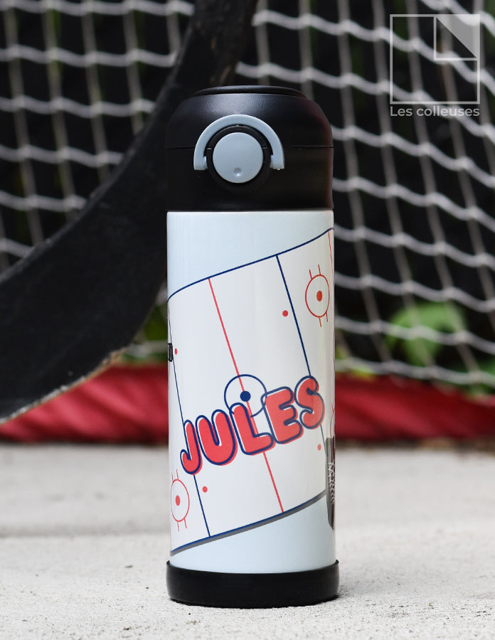 Bouteille isotherme enfant « Hockey »