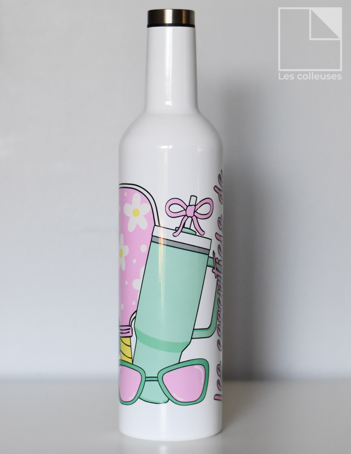 Bouteille thermos « Pickleball - Les essentiels de »