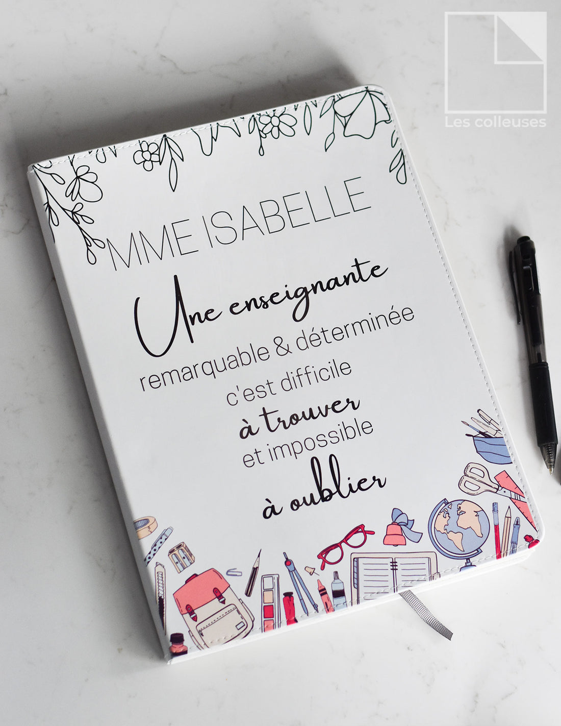 Cahier de notes « Enseignante remarquable »