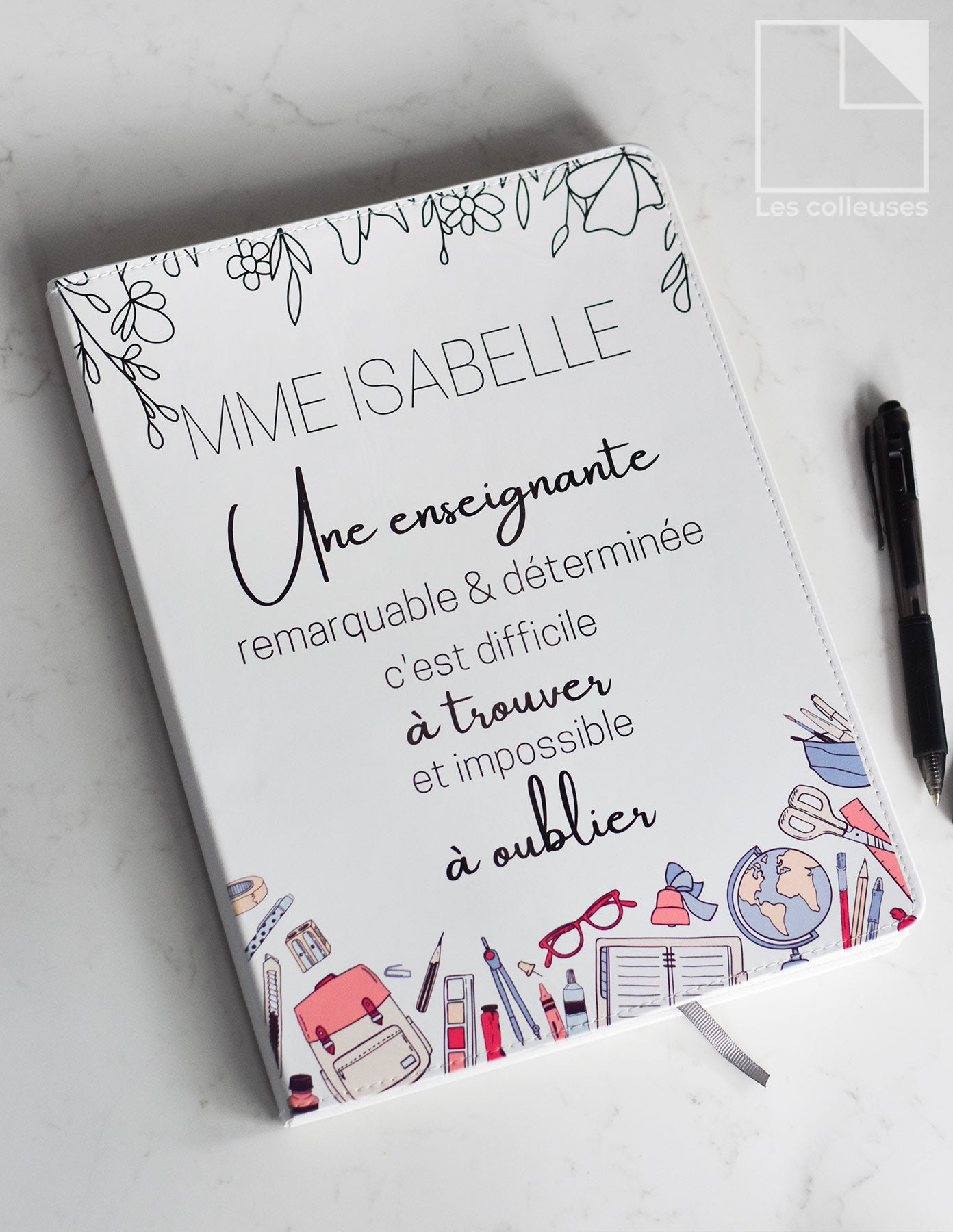 Cahier de notes « Enseignante remarquable »