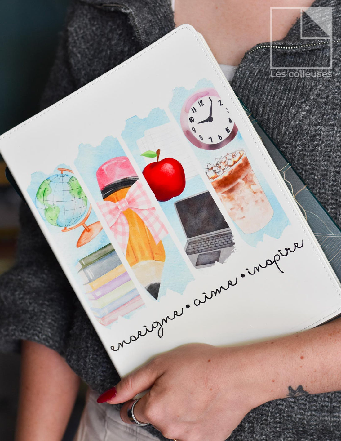 Cahier de notes « Enseigne Aime Inspire »