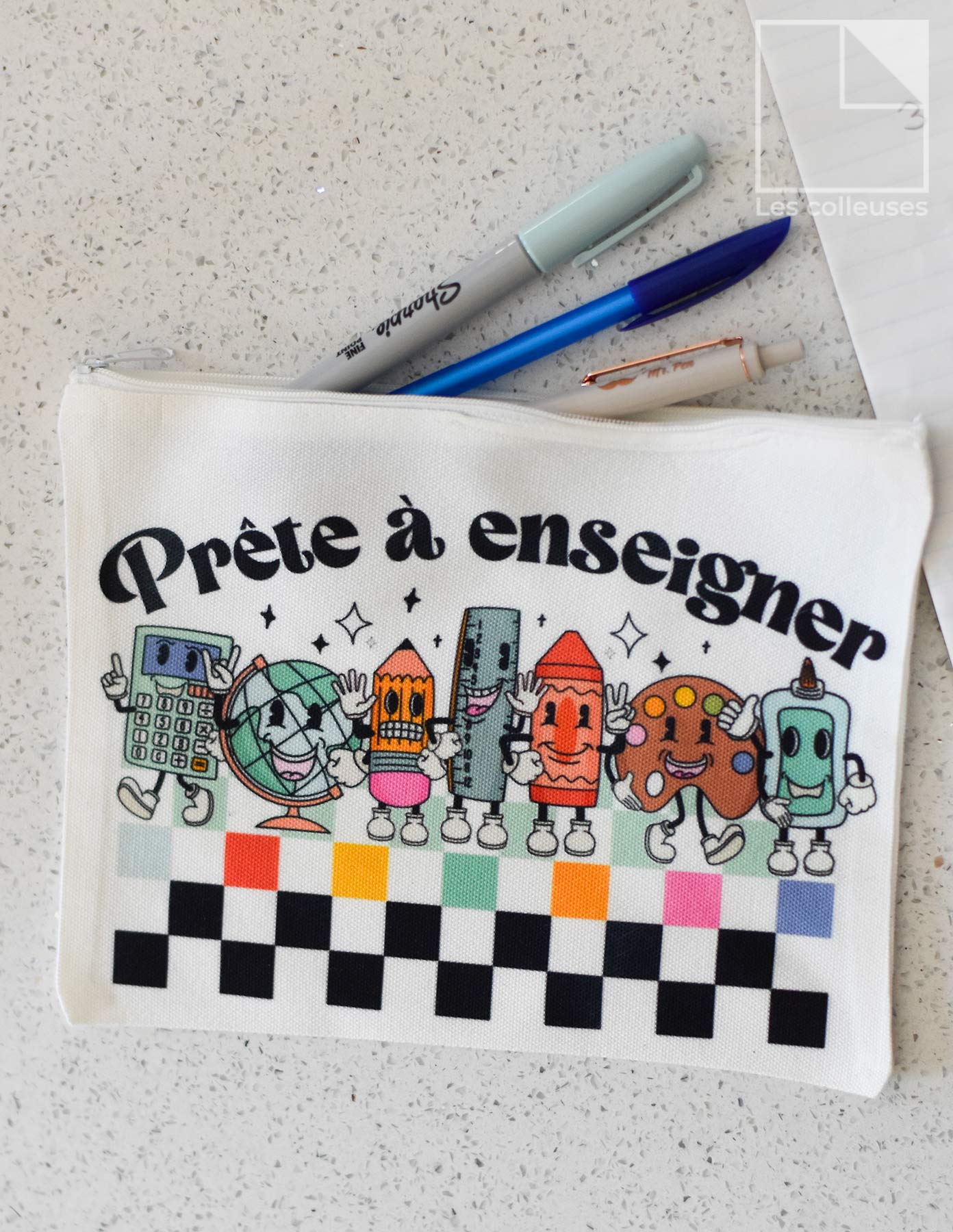 Étui à crayon « Prête à enseigner »