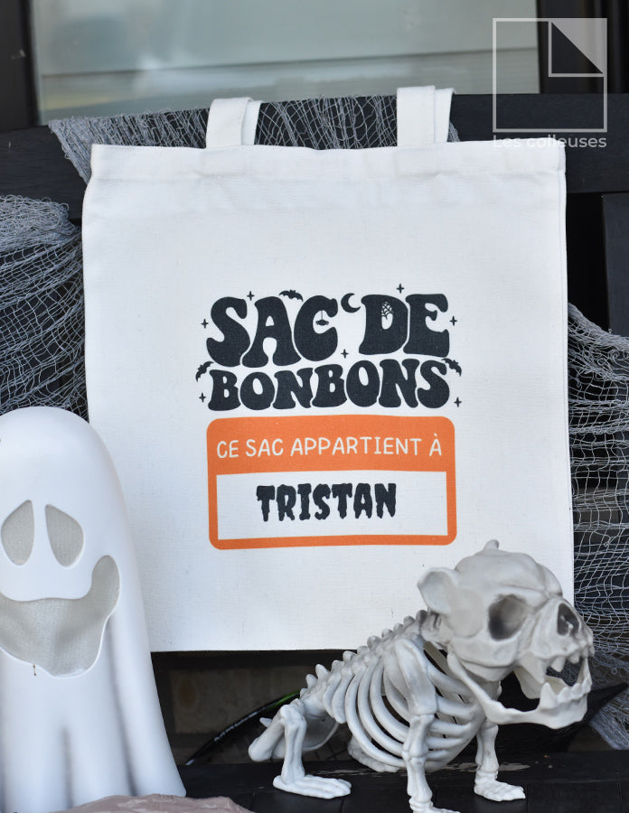 Sac de bonbons « Appartient à »