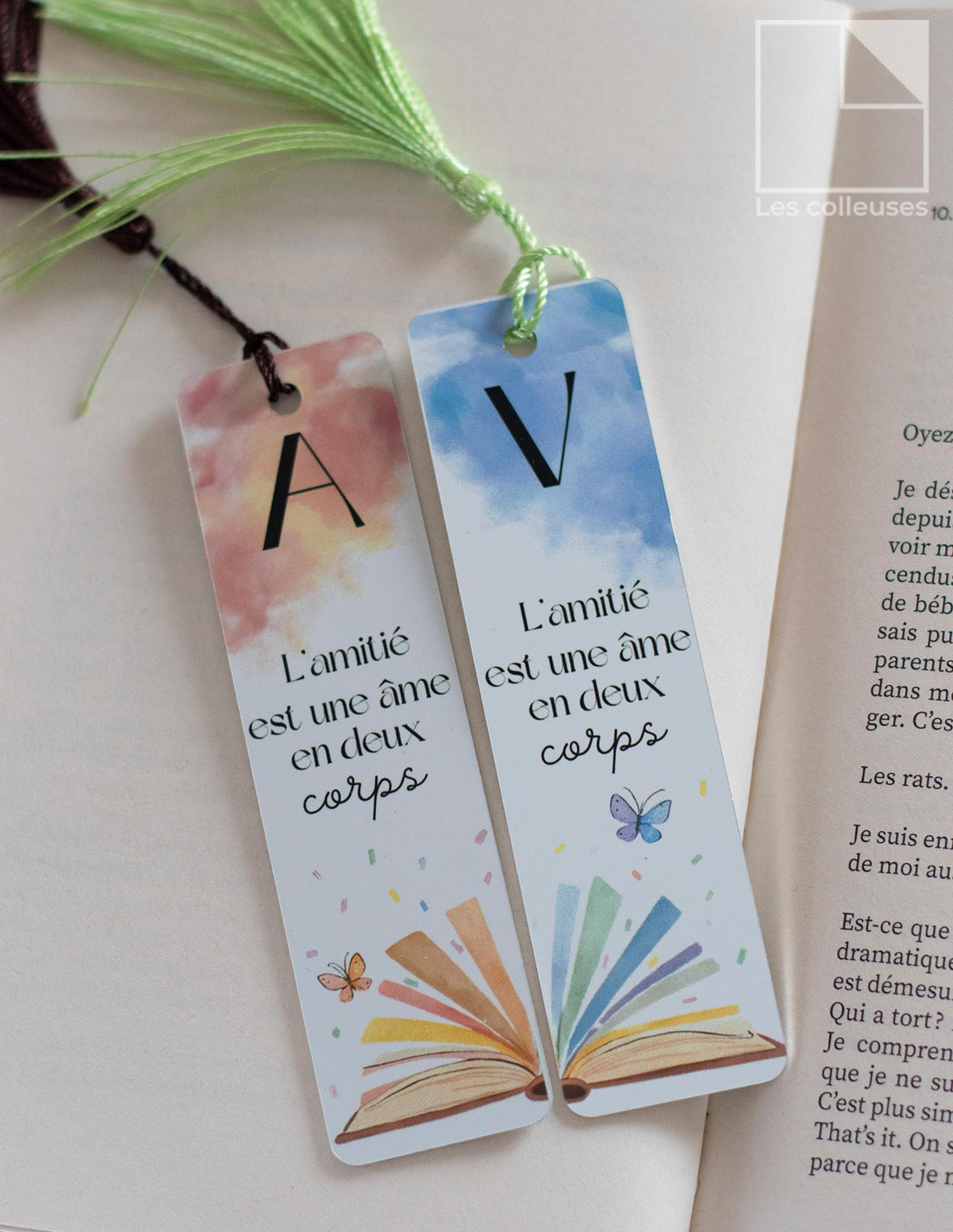 Duo de marque-pages « L&
