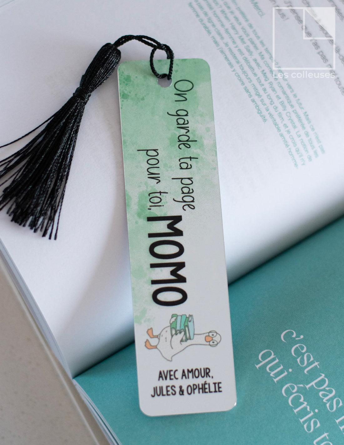 Marque-page « On garde ta page pour toi »