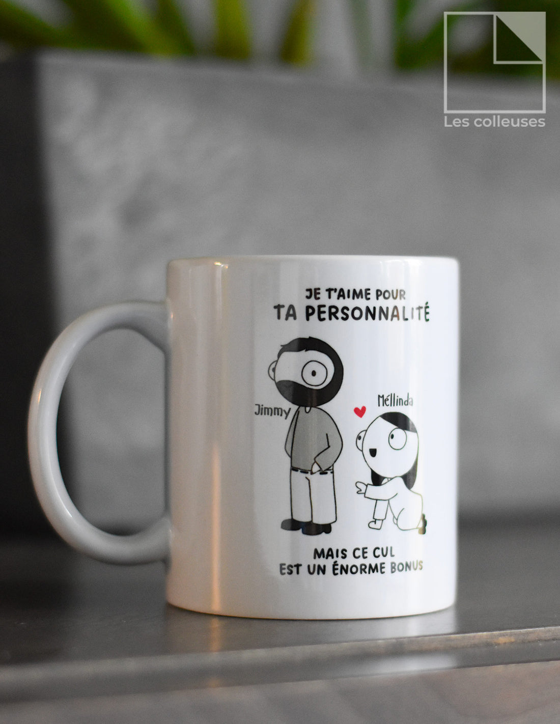 Tasse en céramique « Je t&