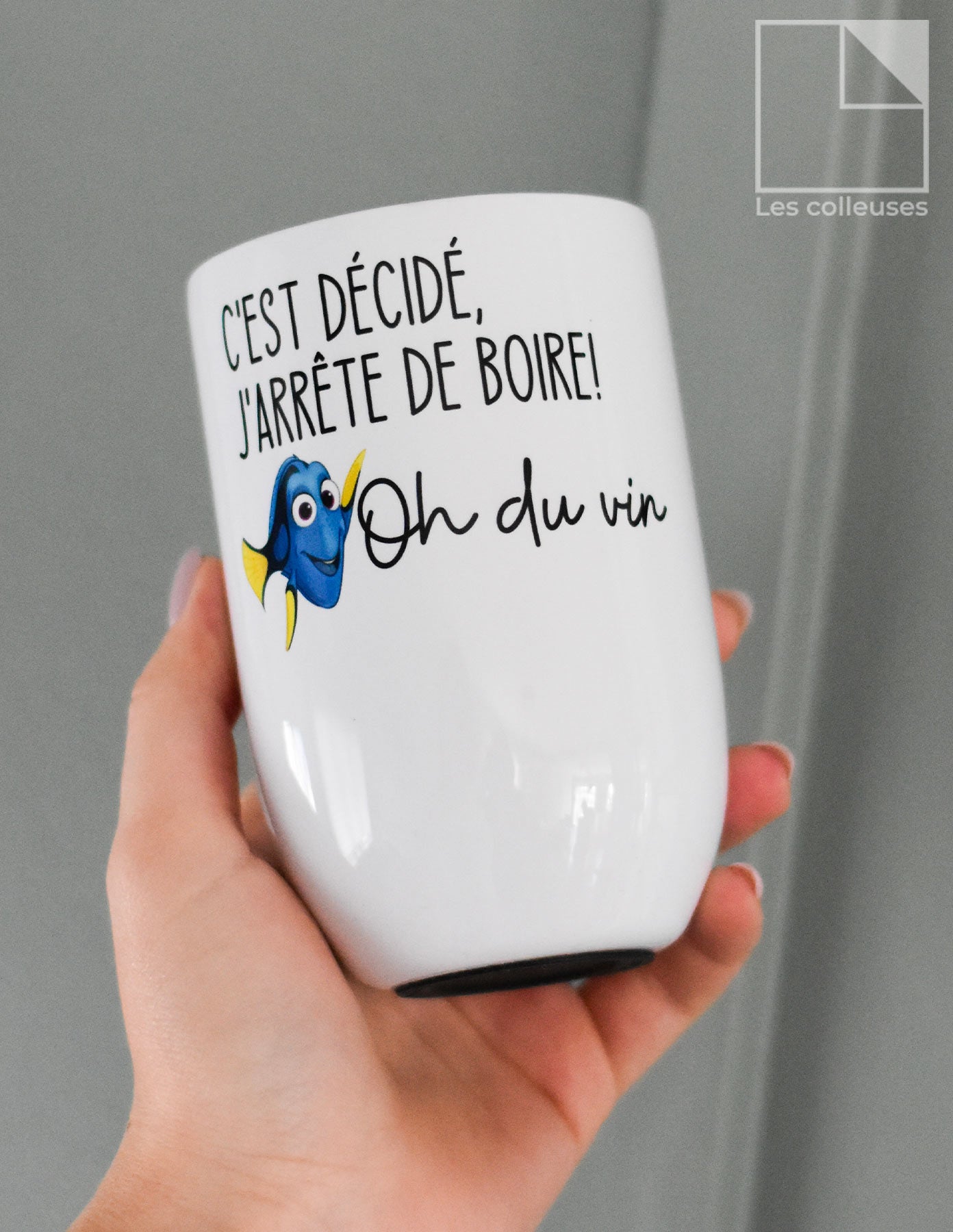 Petit verre thermos « C&
