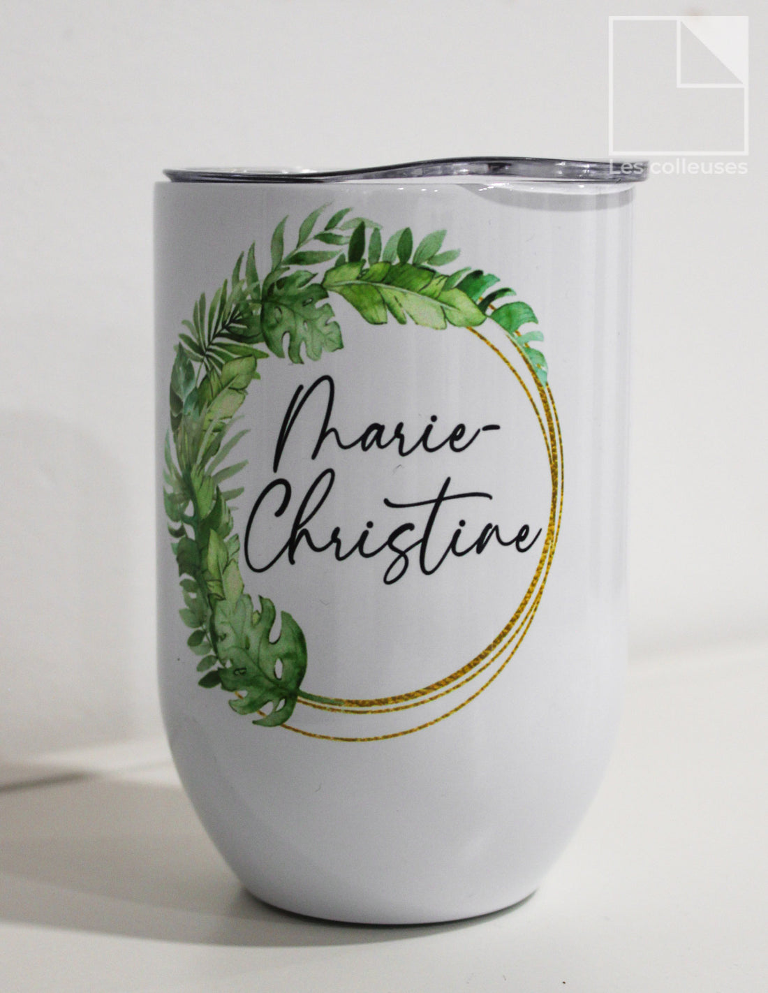 PÀP - Petit verre thermos « Je suis en vacances - Marie-Christine »