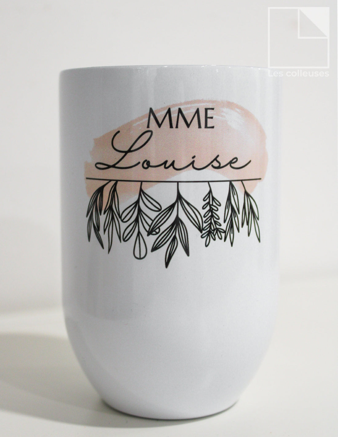 PÀP - Petit verre thermos « Marqué mon histoire - Mme Louise »