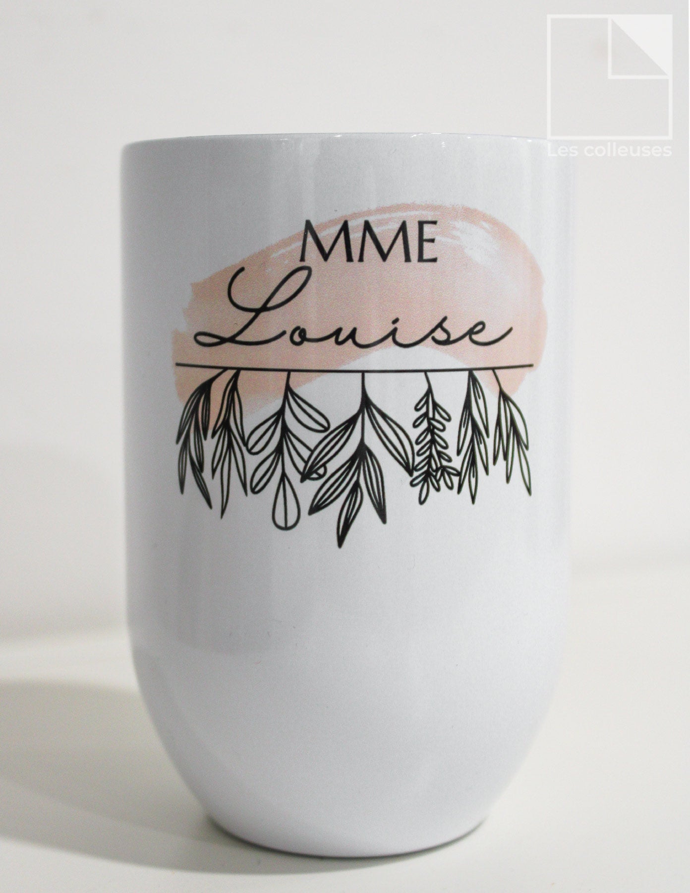 PÀP - Petit verre thermos « Marqué mon histoire - Mme Louise »