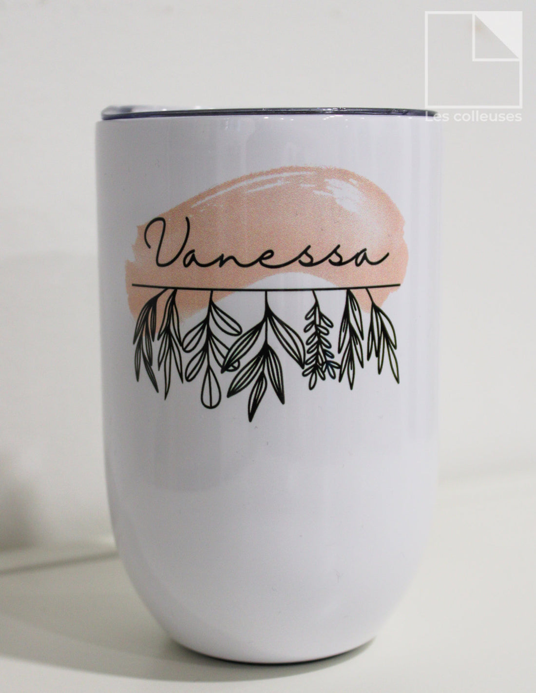 PÀP - Petit verre thermos « Marqué mon histoire - Vanessa »