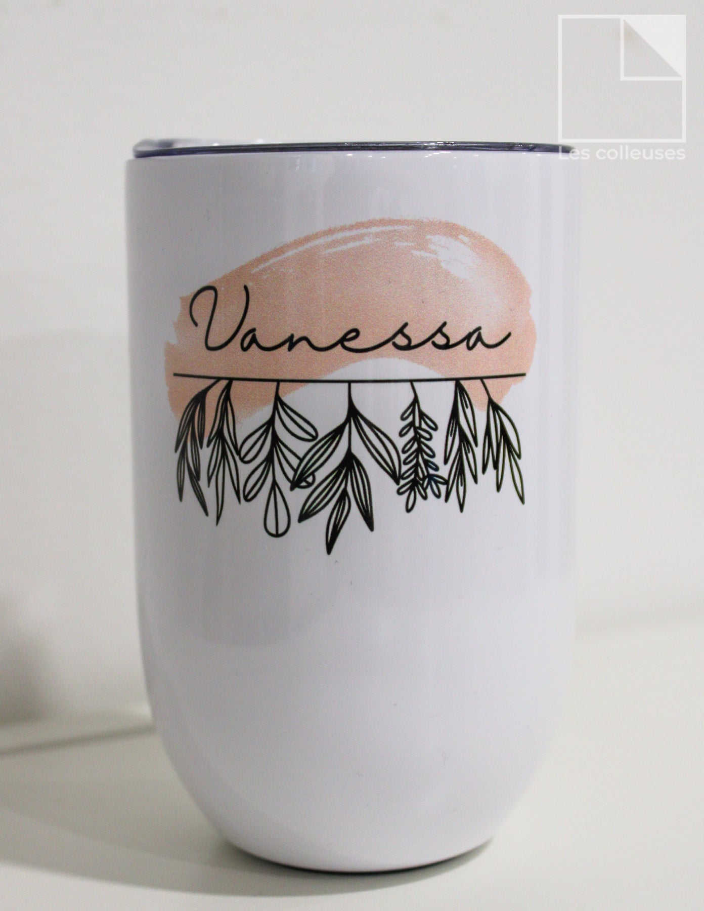 PÀP - Petit verre thermos « Marqué mon histoire - Vanessa »