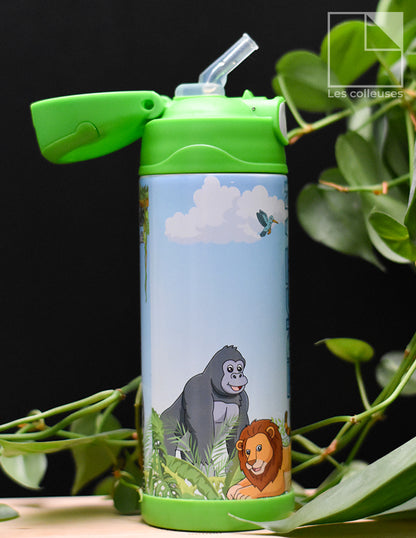 Bouteille isotherme enfant « Jungle »