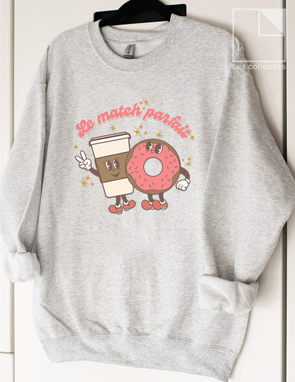 Chandail crewneck « Match parfait »