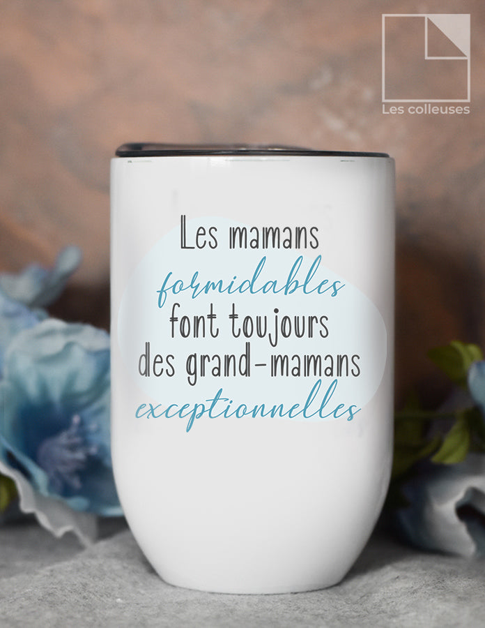 Petit verre thermos « Les mamans exceptionnelles »