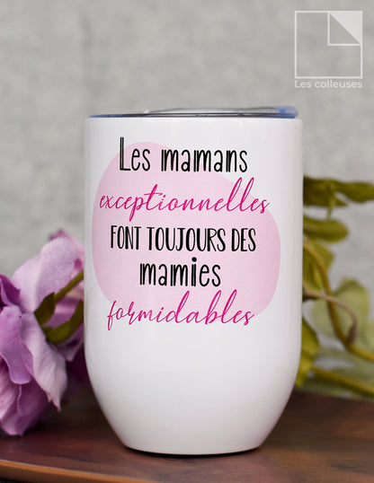 Petit verre thermos « Les mamans exceptionnelles »